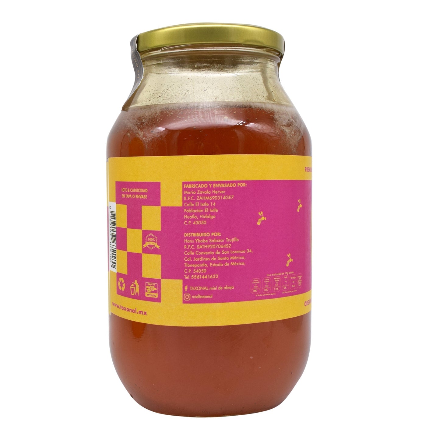 Miel De Abeja 1180 G (TAXONAL)