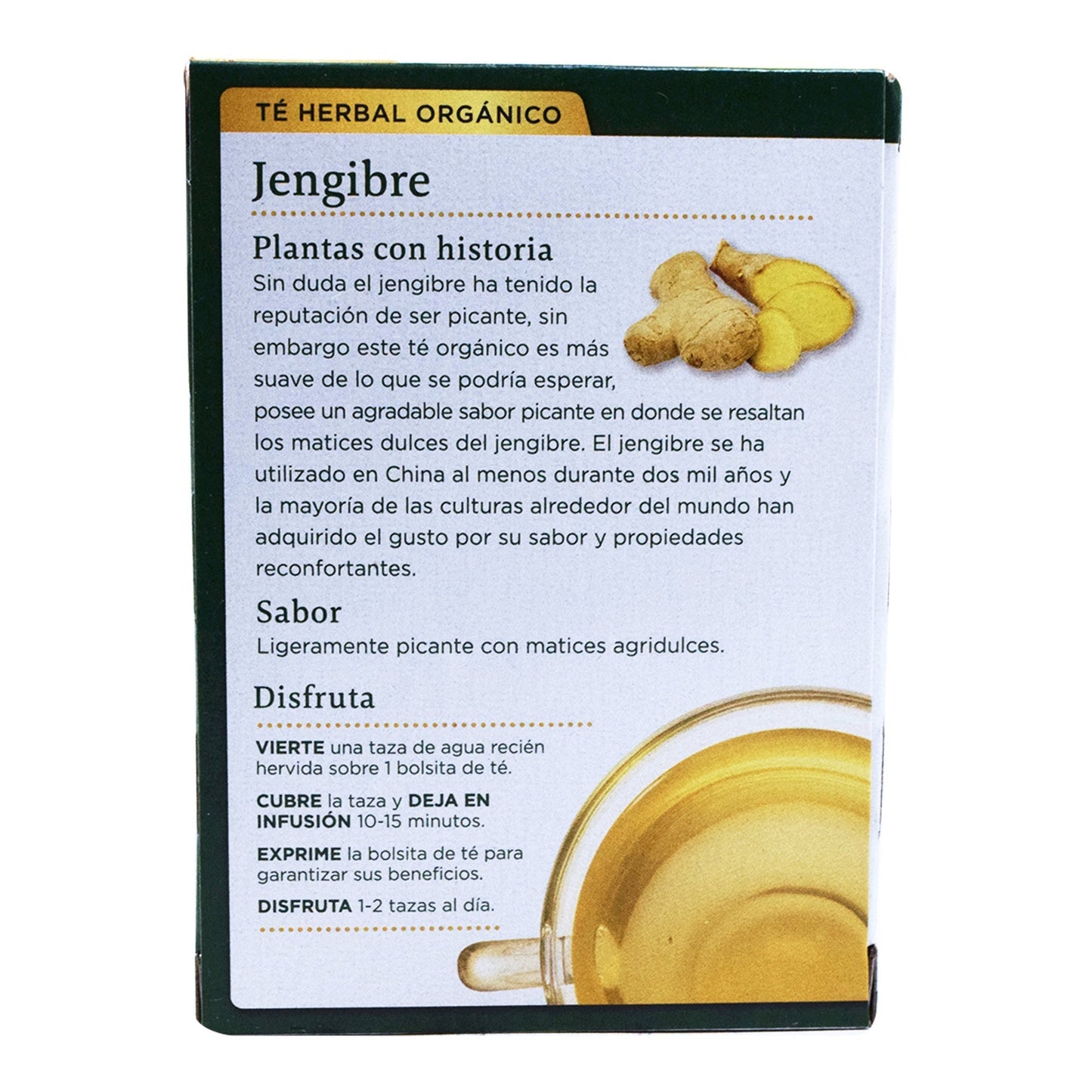 Te De Jengibre 24 G (TRADITIONAL MEDICINA)