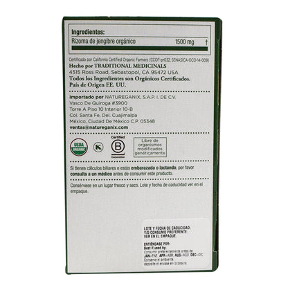 Te De Jengibre 24 G (TRADITIONAL MEDICINA)