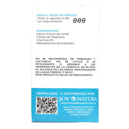 Calcio De Coral 90 Cápsulas (JOY NATURA)