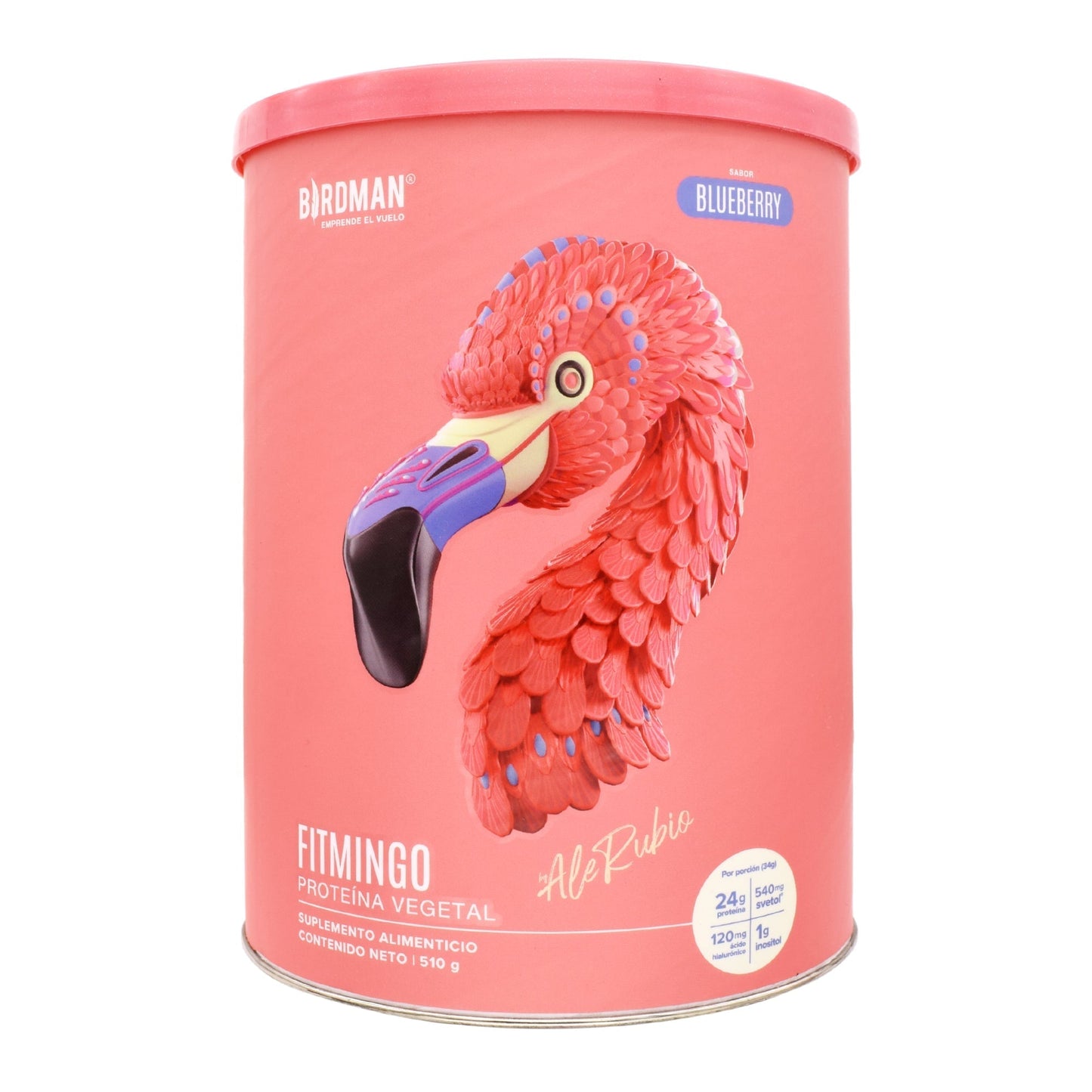 Proteina Vegetal Blueberry 510 G (BIRDMAN)