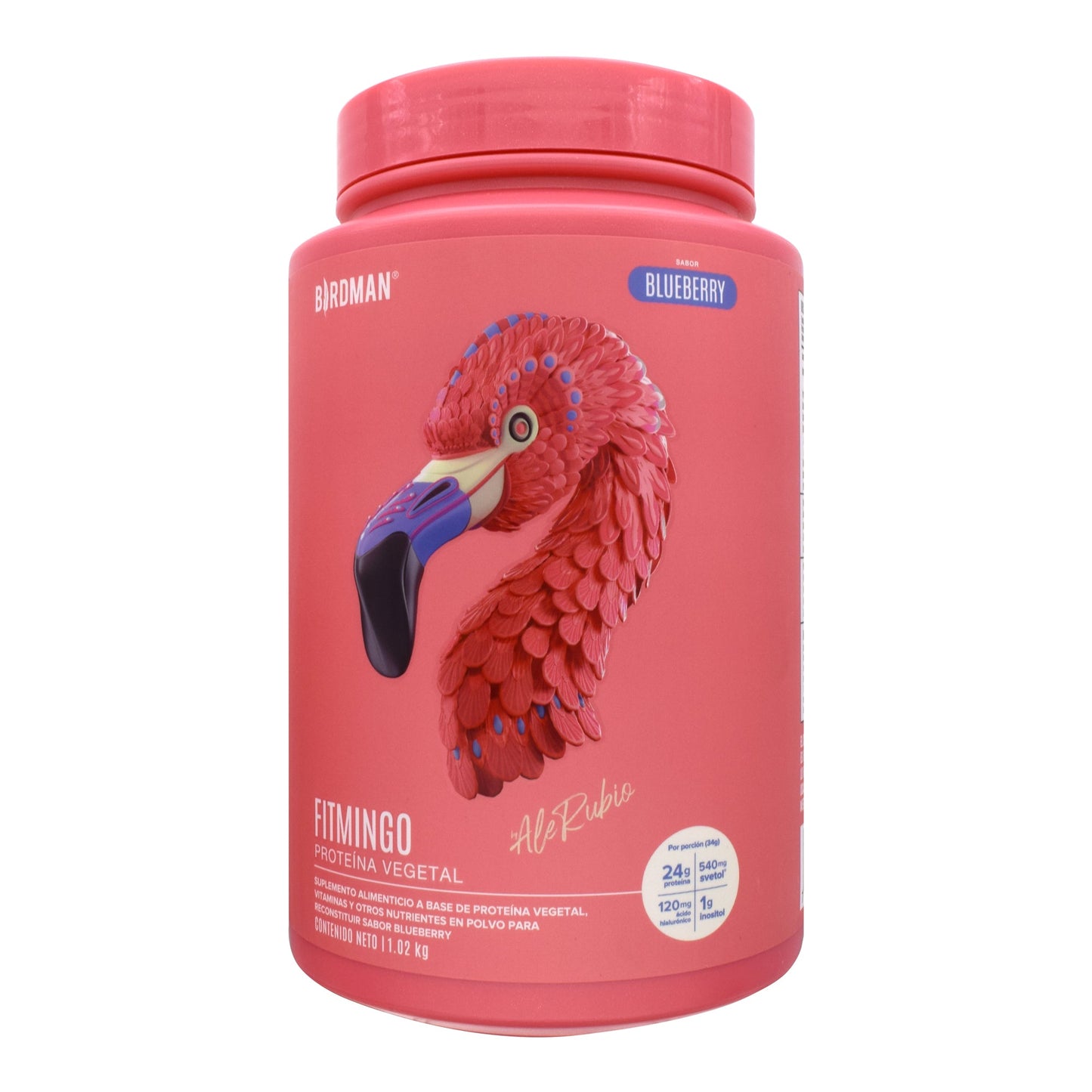 Proteina Vegetal Blueberry 1.02 Kg (BIRDMAN)
