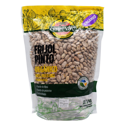 Frijol Pinto Organico 1 Kg (CAMPO VIVO)