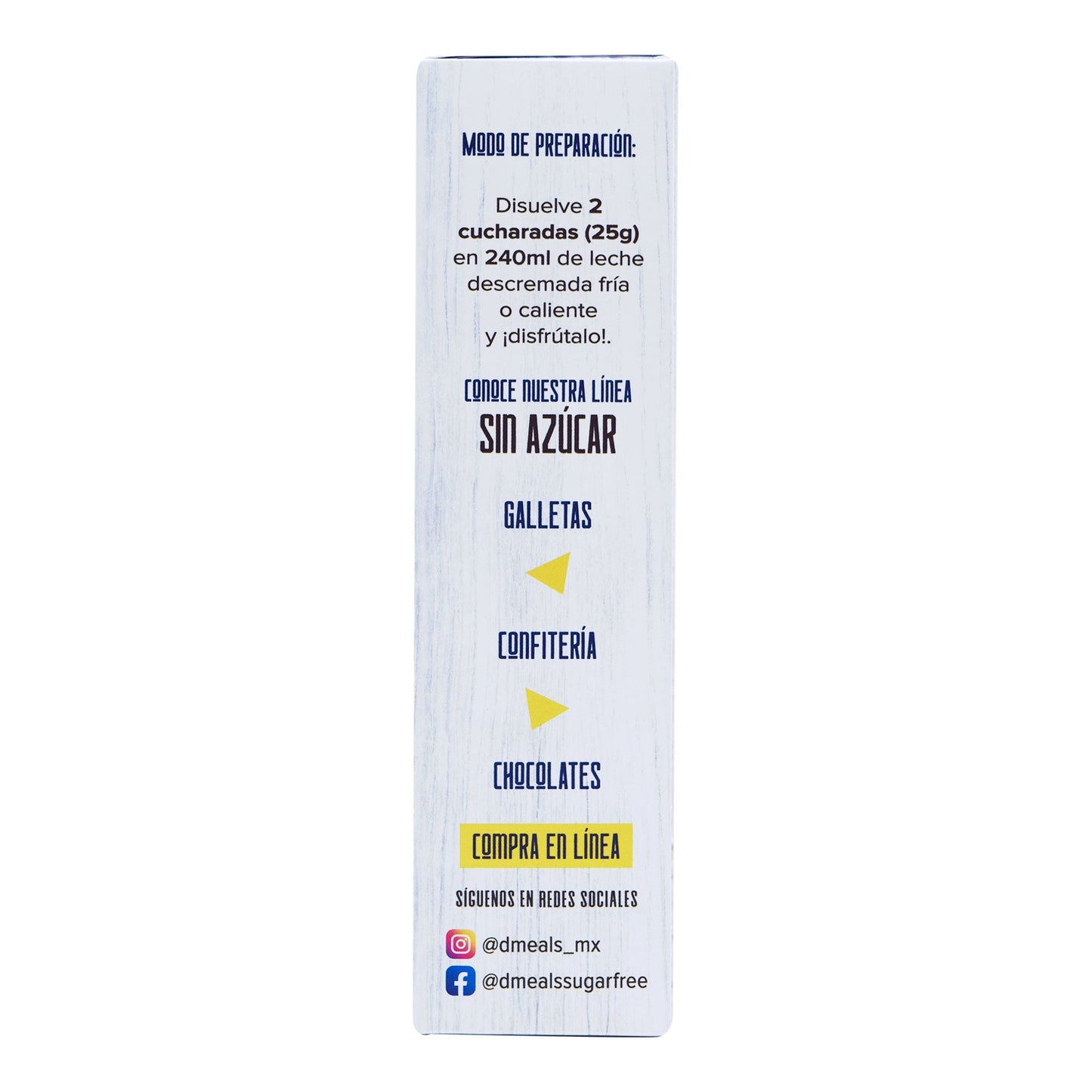 Chocolate En Polvo Sin Azucar 300 G (D MEALS)
