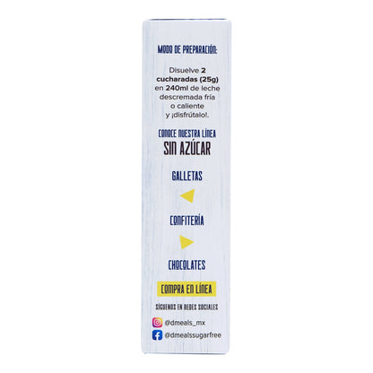 Chocolate En Polvo Sin Azucar 300 G (D MEALS)