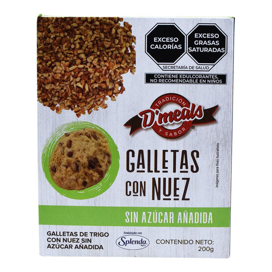 Galleta Con Nuez 200 G (D MEALS)
