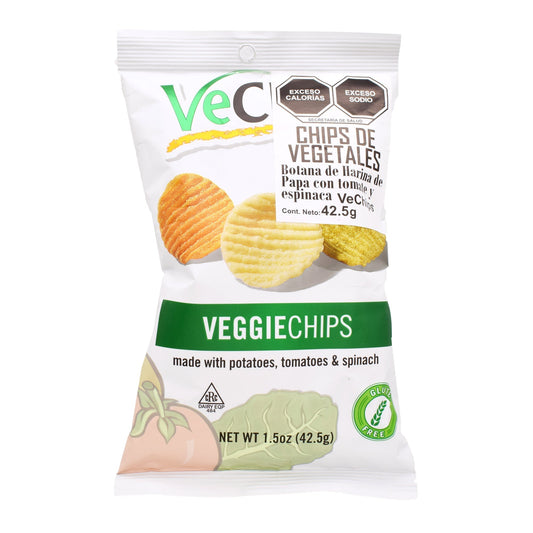 Chips Papas Espinaca Tomate 42.5 G (INES)