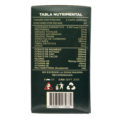 Multicitratos 60 Cápsulas (JOY NATURA)