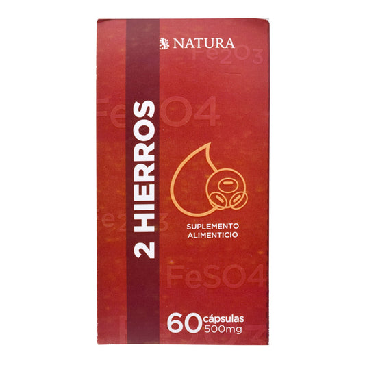 2 Hierros 60 Cápsulas (JOY NATURA)