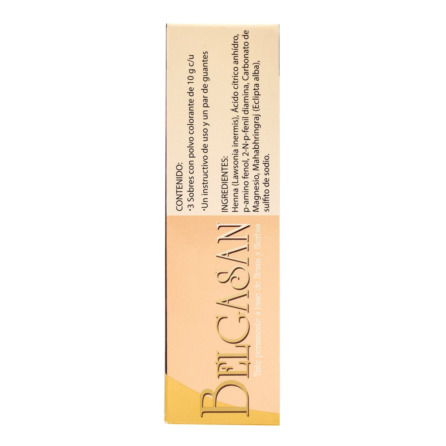 Tinte Henna Rojo Vino H7 3 Sob (BELGASAN)