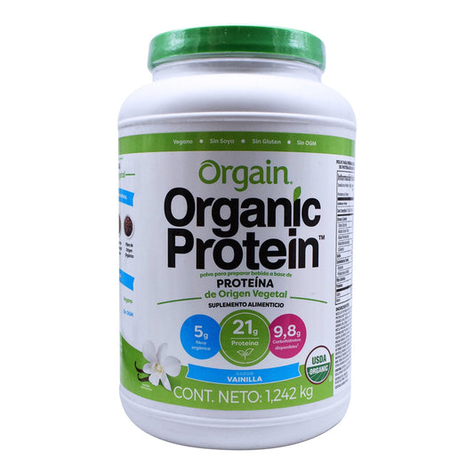 Proteina Vegetal  Vainilla Organica 1.2 Kg (ORGAIN)