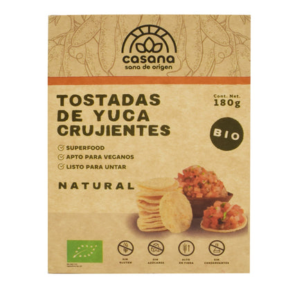 Tostadas Yuca 180 G (CASANA)
