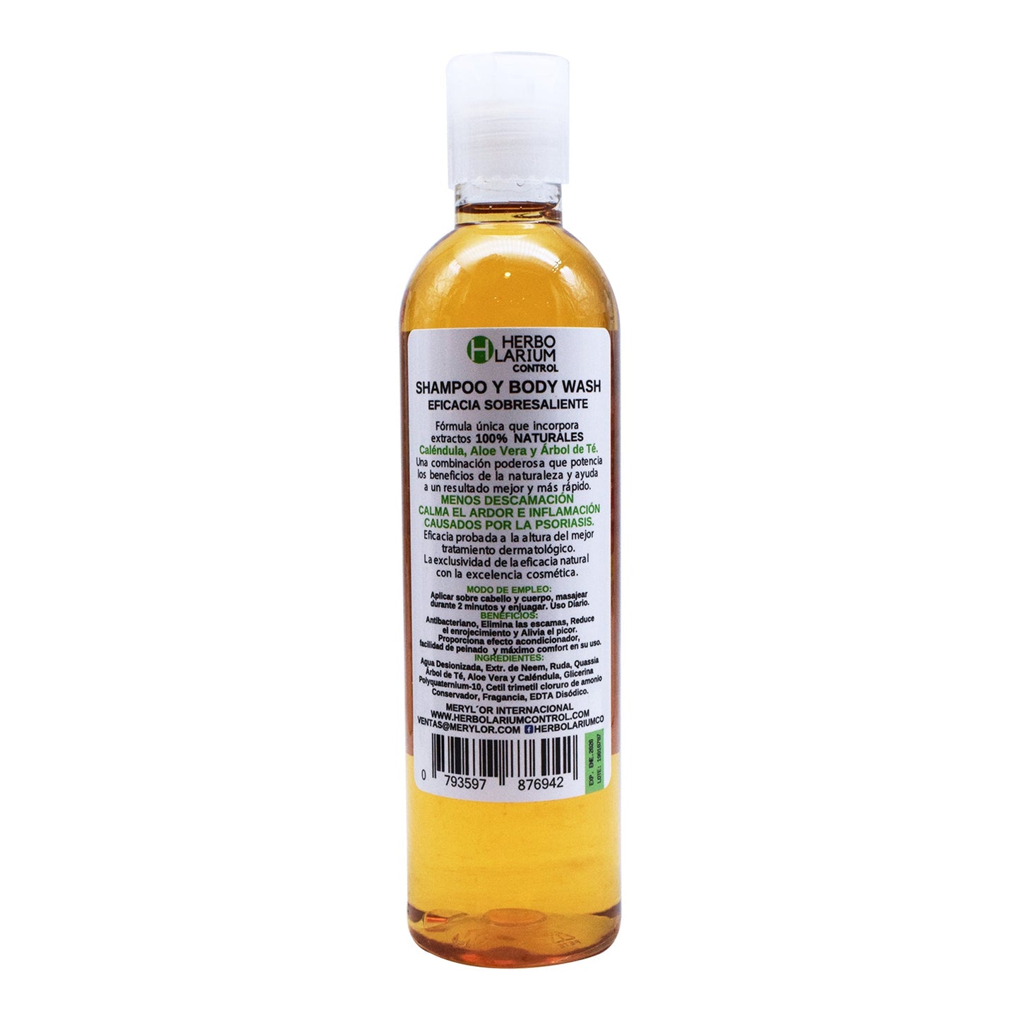 Shampoo Control Psoriasis 250 Mililitros (HERBOLARIUM CONTROL)