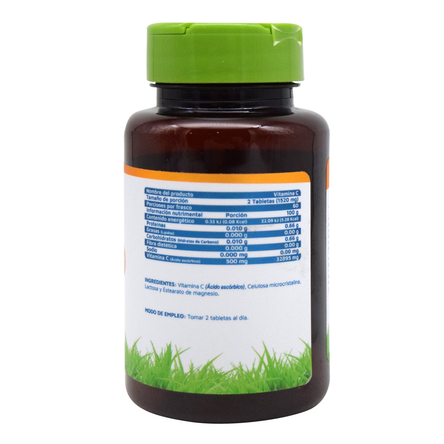 Vitamina C 120 Tabletas – Inmunidad, antioxidantes y formación de colágeno