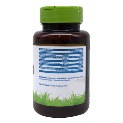 Vitamina D3  30 Cápsulas (VIDANAT/VITAMINAS)