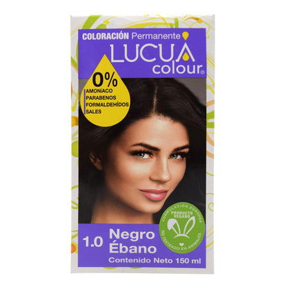 Tinte Negro Ebano 150 Mililitros (LUCUA COLOUR)