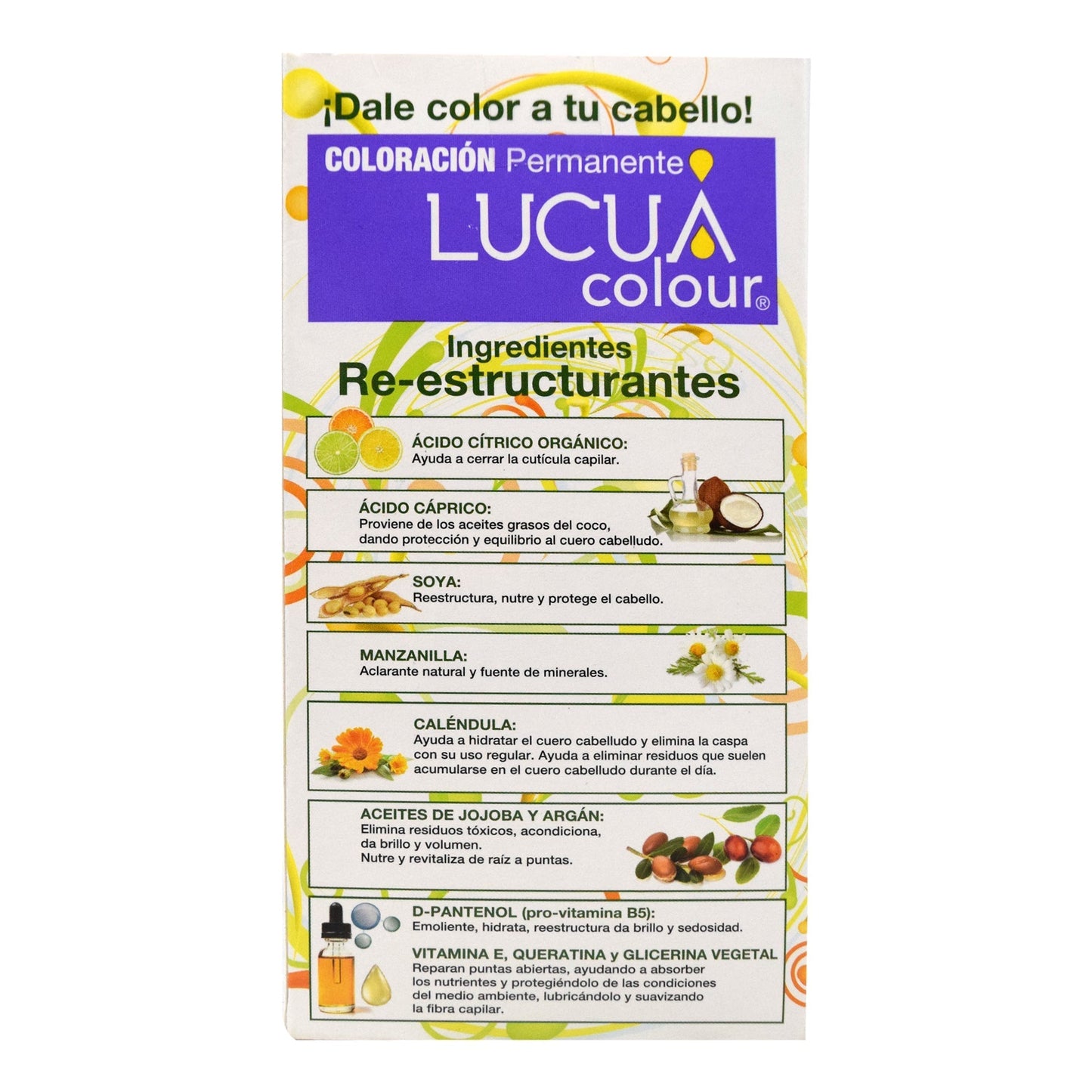 Tinte Negro Ebano 150 Mililitros (LUCUA COLOUR)