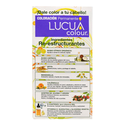 Tinte Negro Ebano 150 Mililitros (LUCUA COLOUR)