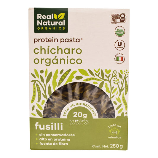 Pasta Organica De Chicharo 250 G (REAL NATURAL)