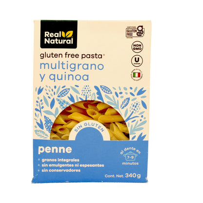 Pasta Penne De Quinoa 340 G (REAL NATURAL)