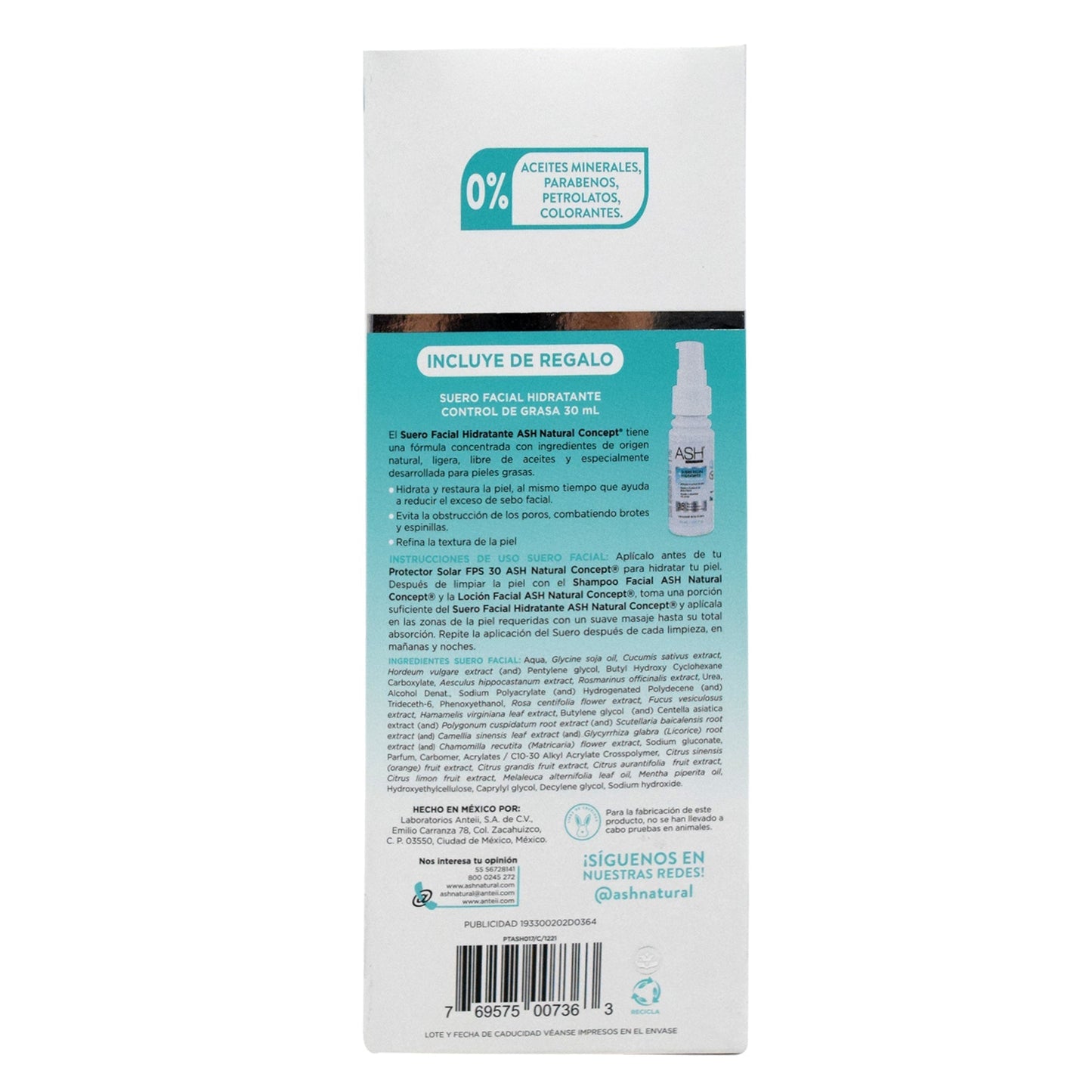 Protector Solar Fps30 50 Mililitros (ASH)