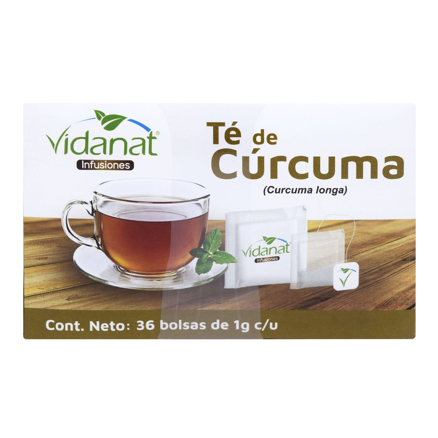 Te De Curcuma 36 Sobres (VIDANAT/INFUSIONES)