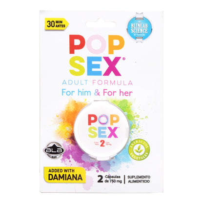 Pop Sex 2 Cápsulas (BLINLAB)