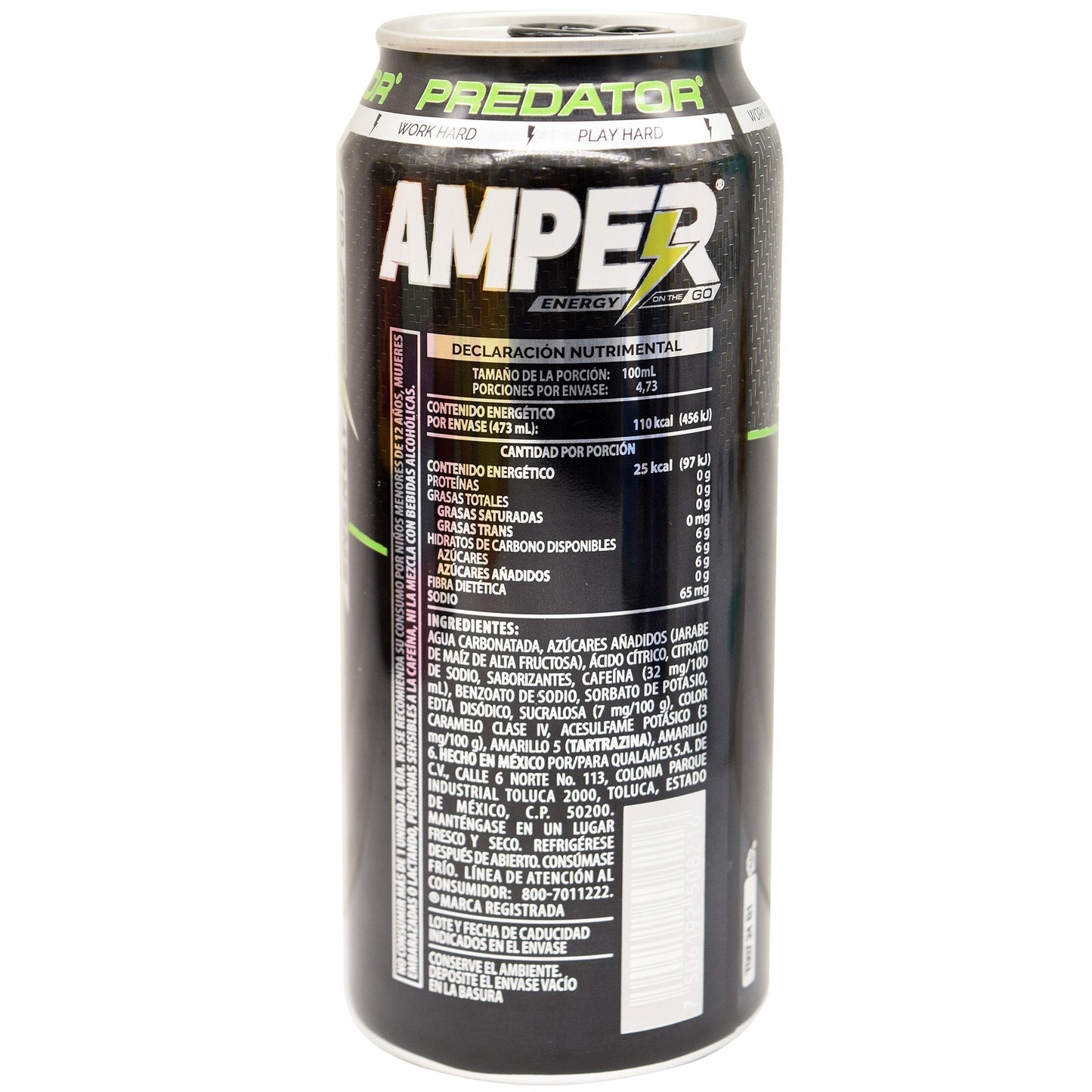 Amper Predator 473 Mililitros (Caja 12) (AMPER)