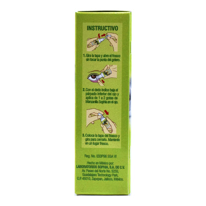 Manzanilla Gotas 15 Mililitros (OTC LAB. SOPHIA)