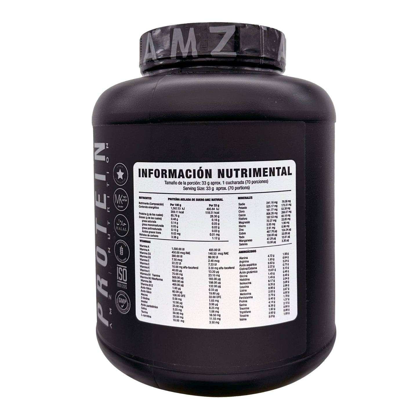 Isolate Whey Natural 2.310 K (AMZ)