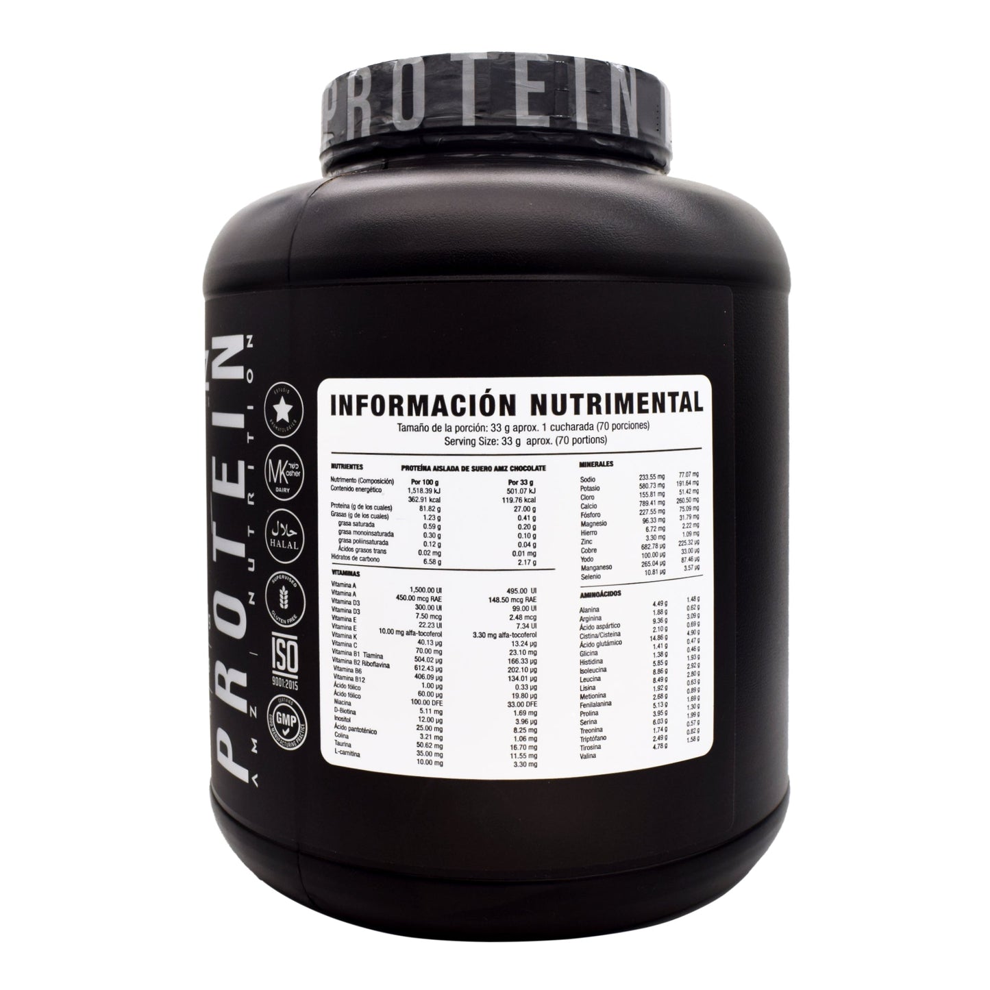 Isolate Whey Chocolate 2.310 K (AMAZING NUTRITION)