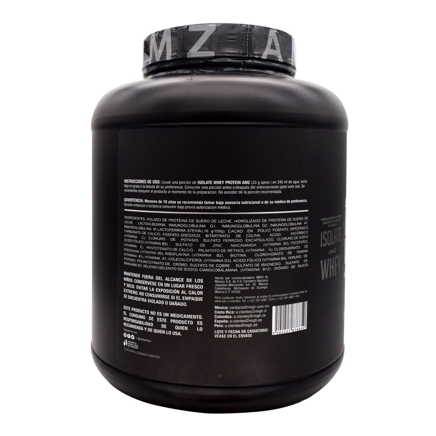 Isolate Whey Chocolate 2.310 K (AMAZING NUTRITION)