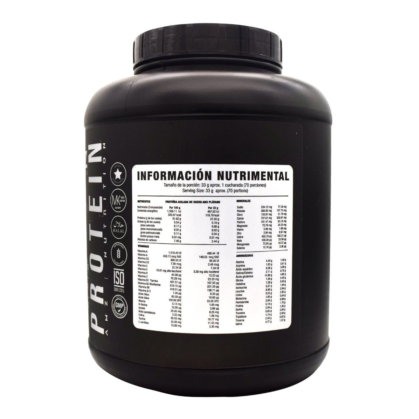 Isolate Whey Platano 2.310 K (AMZ)