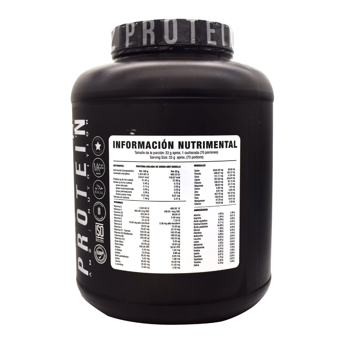 Isolate Whey Vainilla 2.310 K (AMZ)