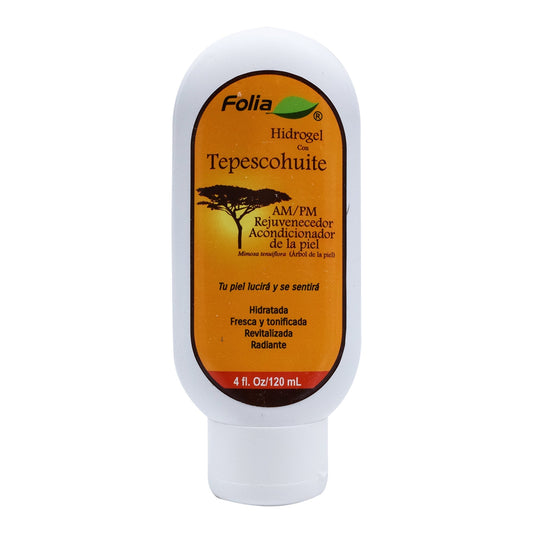 Gel Hidrogel De Tepescohuite 120 Mililitros (FOLIA)