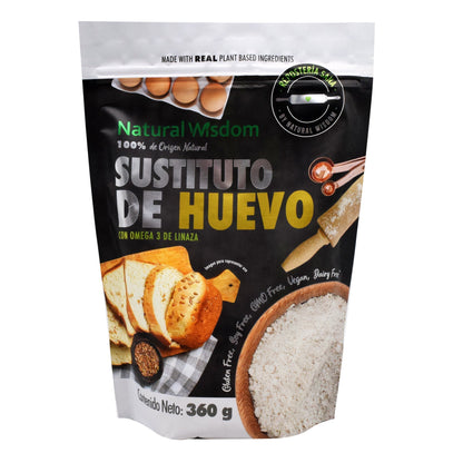 Sustituto De Huevo 360 G (NATURAL WISDOM)