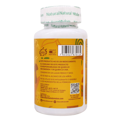 Mushroom Complex 30 Cápsulas (NATURAL WISDOM)