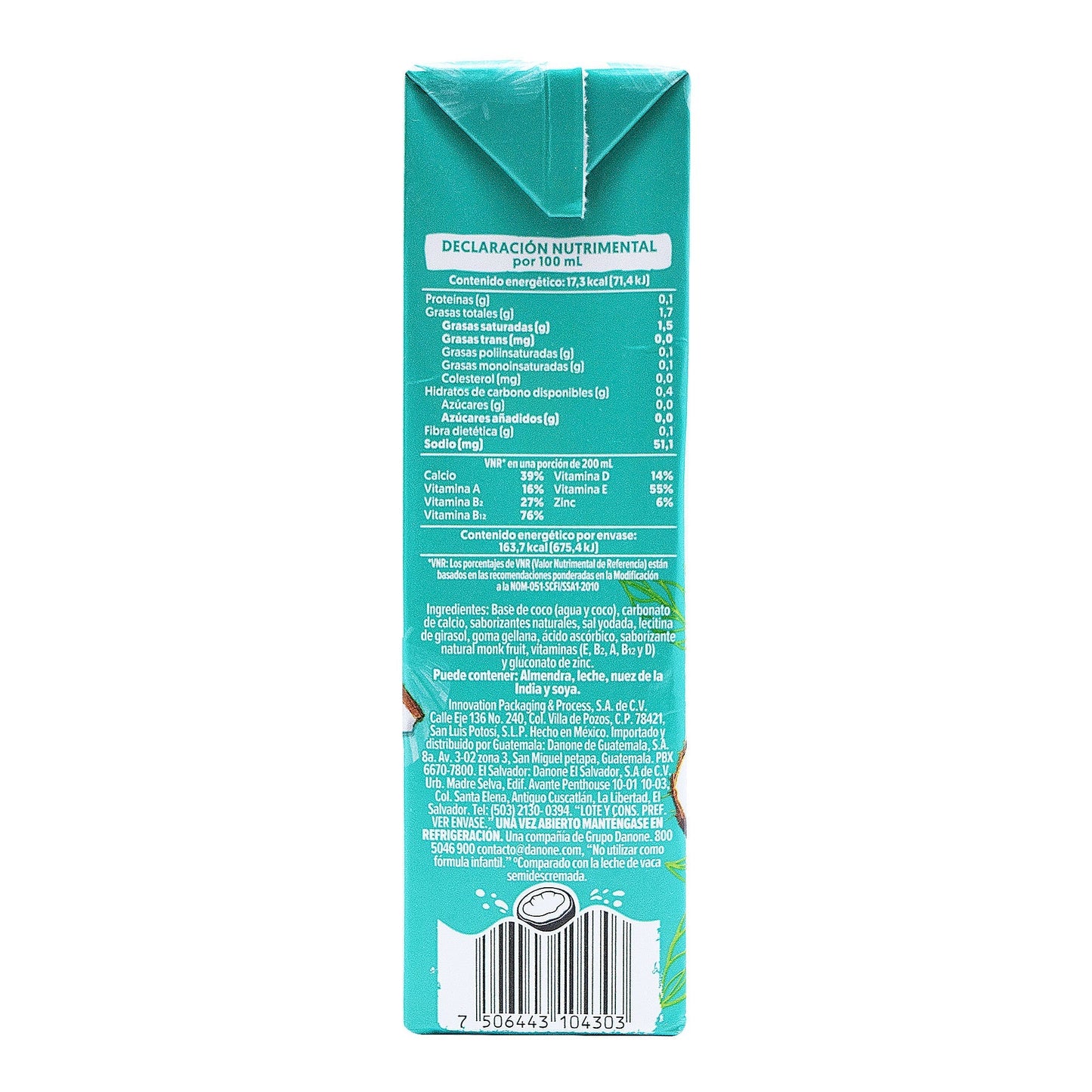 Bebida De Coco 946 Mililitros (SILK)