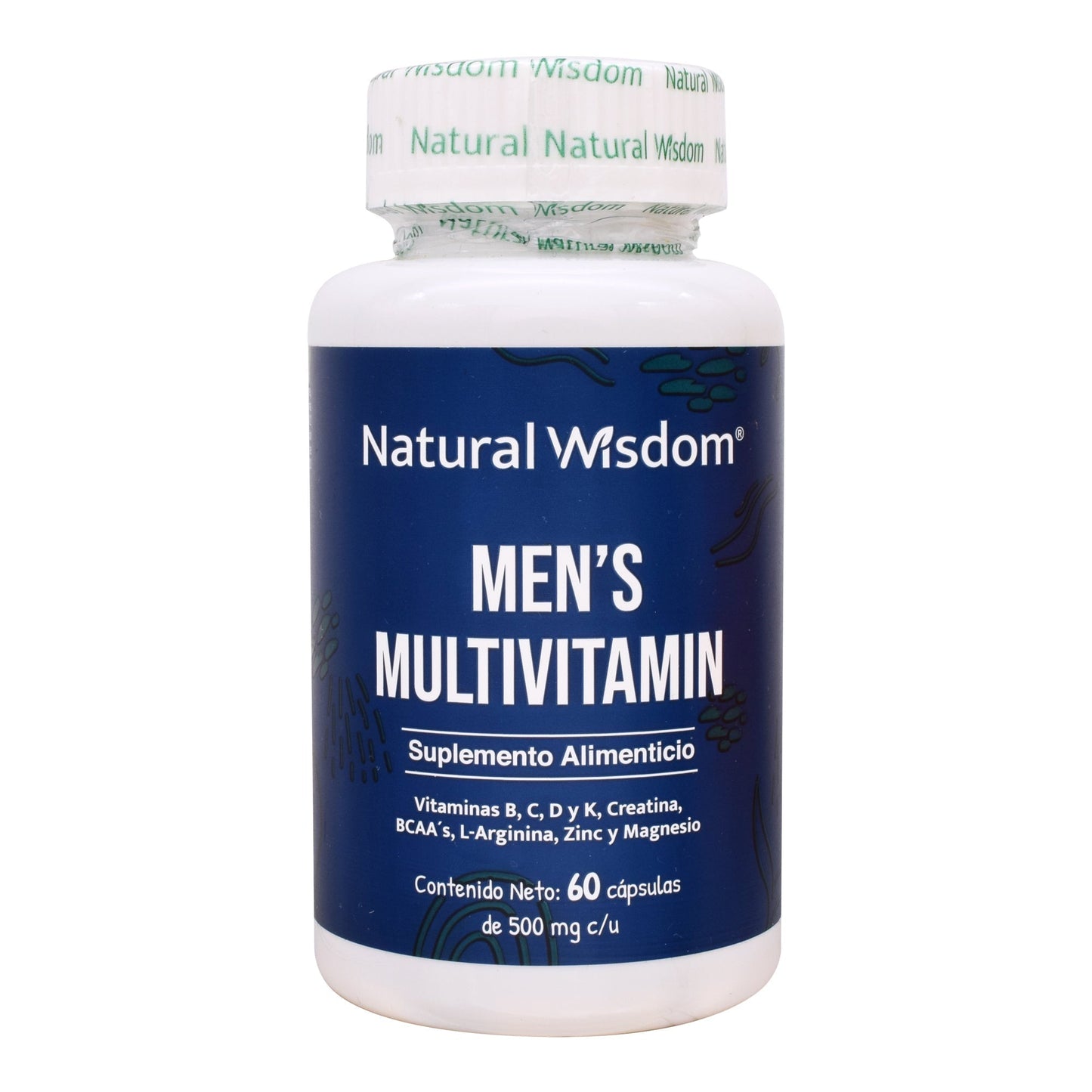 Multivitaminico Hombre 60 Cápsulas (NATURAL WISDOM)