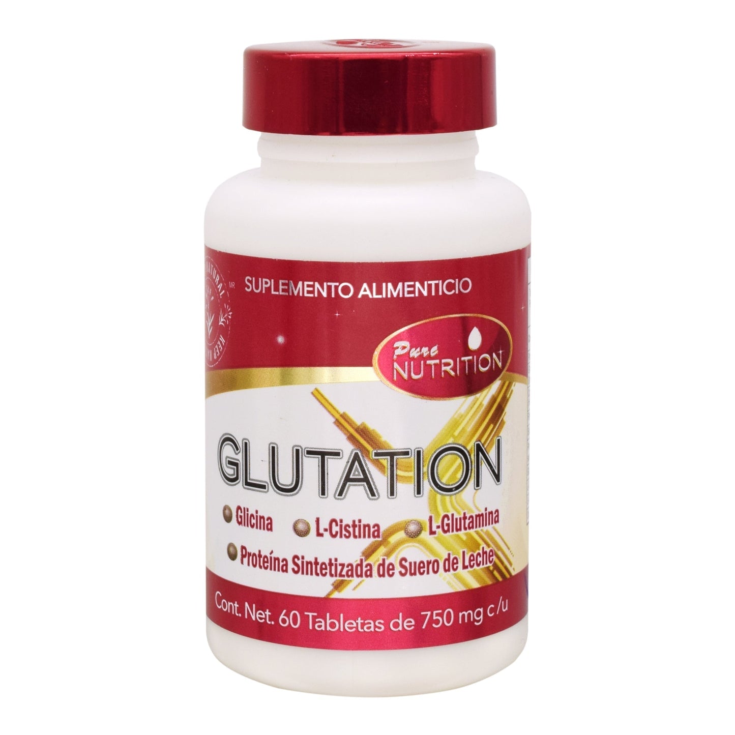 Glutation 60 Cápsulas (PURE NUTRITION)