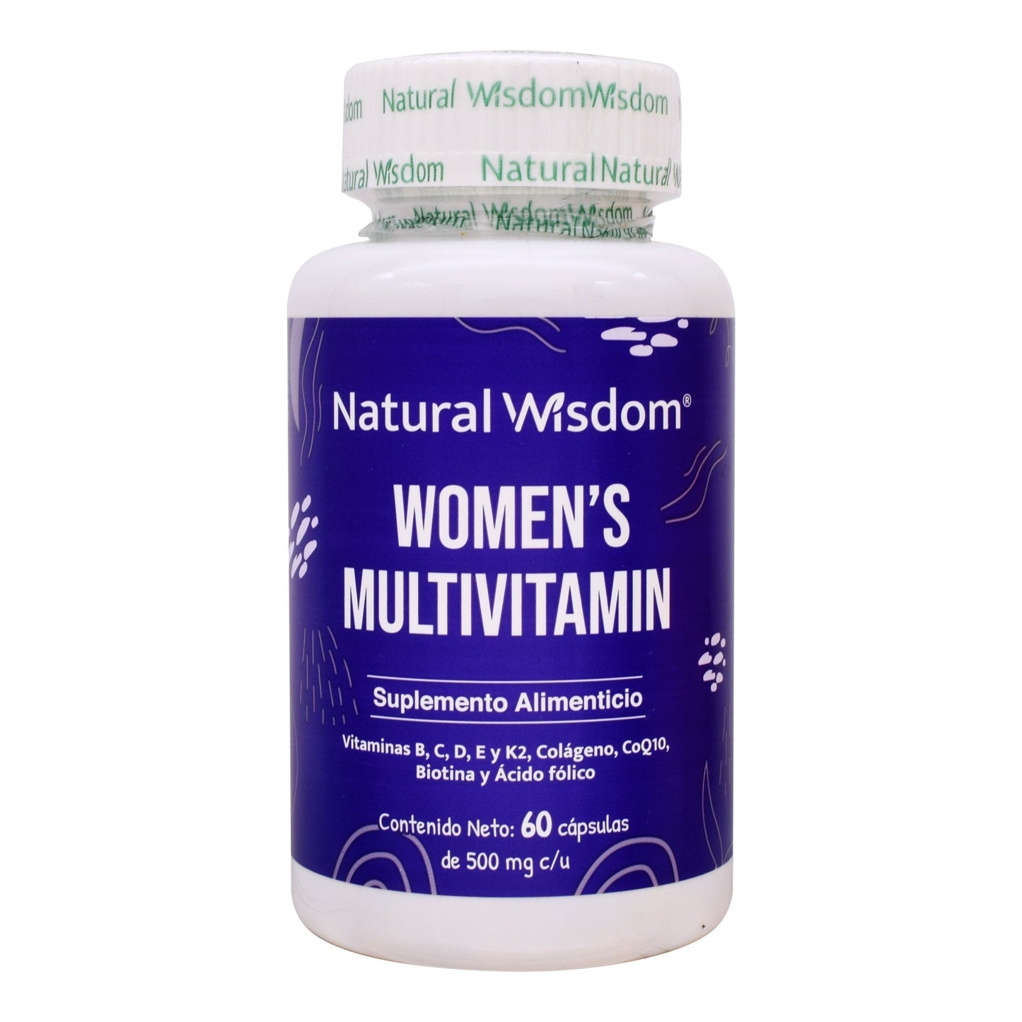 Multivitaminico Mujer 60 Cápsulas (NATURAL WISDOM)