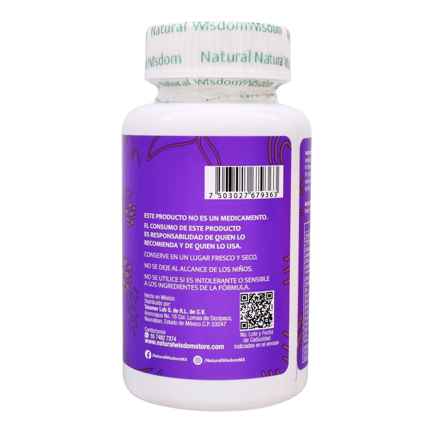 Inositol H Balance 60 Cápsulas (NATURAL WISDOM)