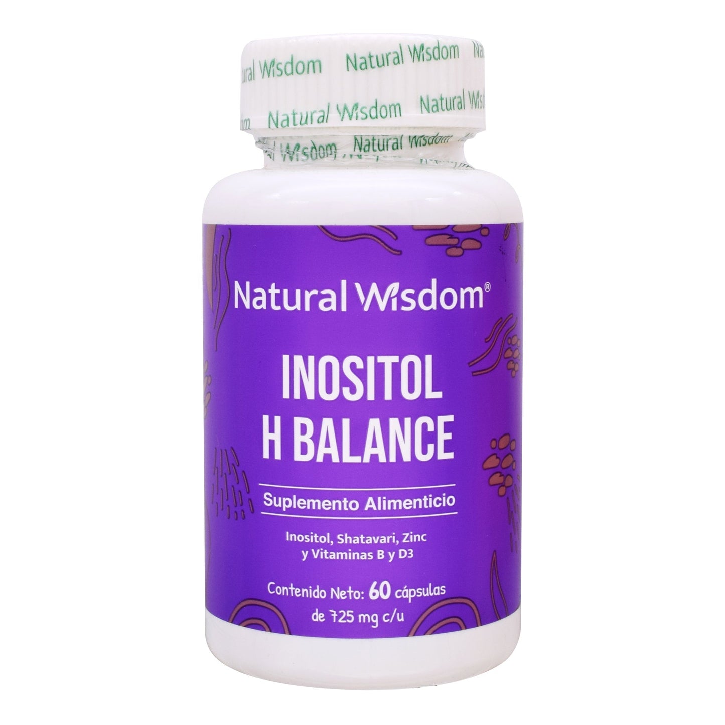 Inositol H Balance 60 Cápsulas (NATURAL WISDOM)