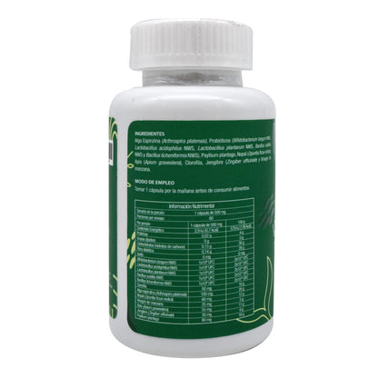 Detox Complex 60 Cápsulas (NATURAL WISDOM)