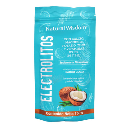 Electrolitos Coco 150 G (NATURAL WISDOM)