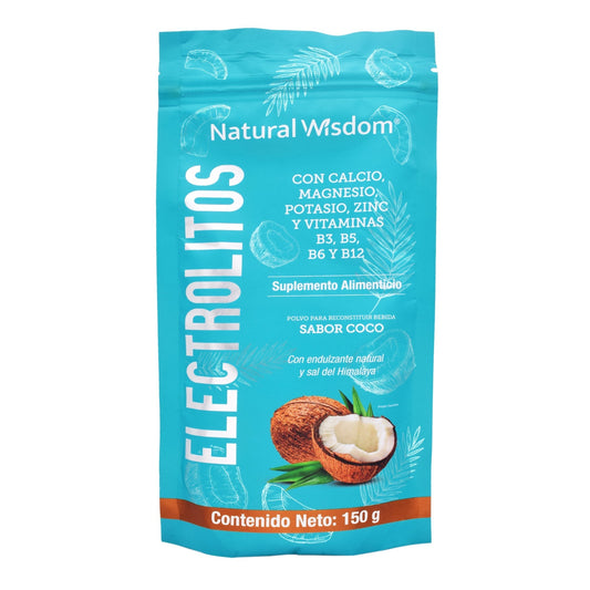 Electrolitos Coco 150 G (NATURAL WISDOM)