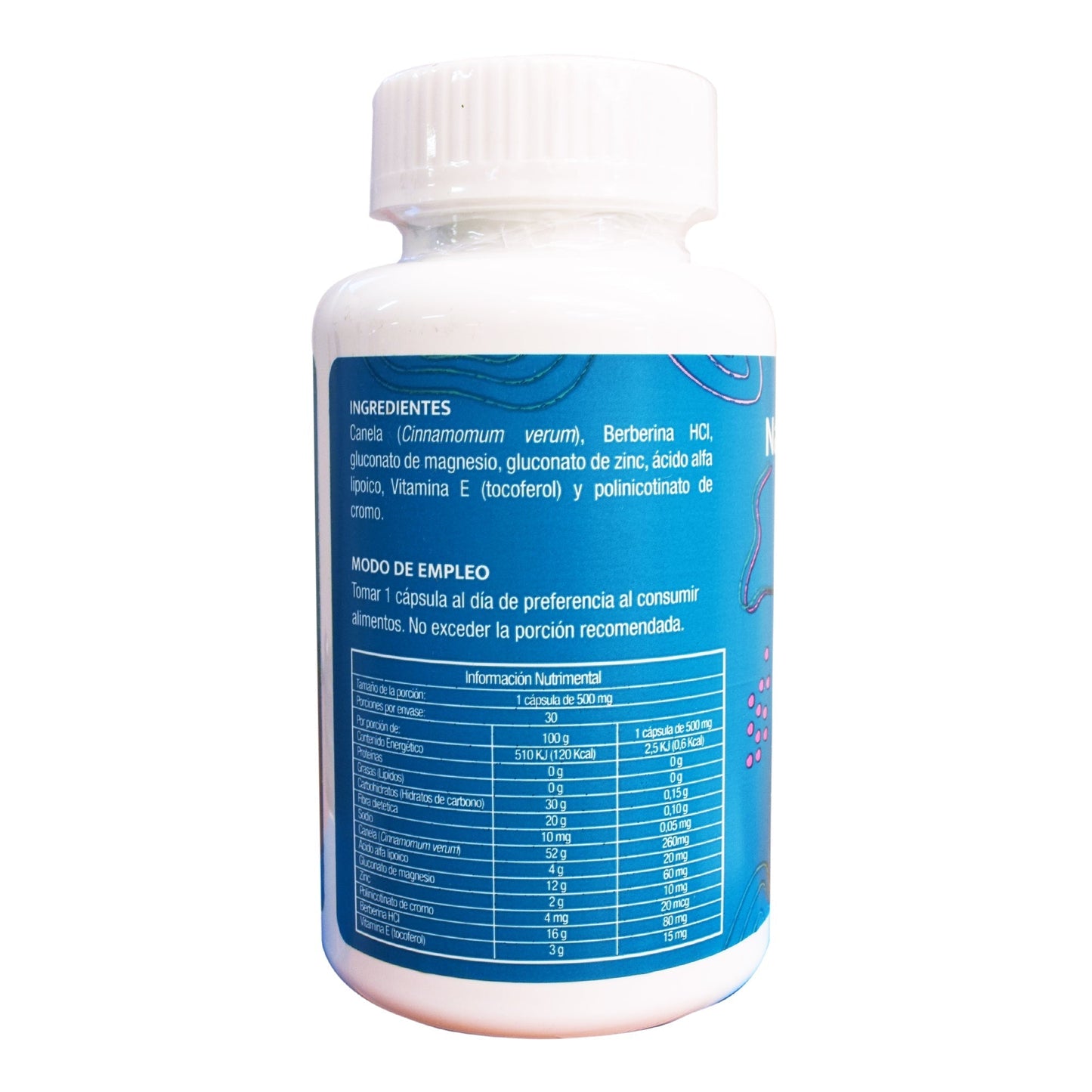 Berberina Complex 30 Cápsulas (NATURAL WISDOM)