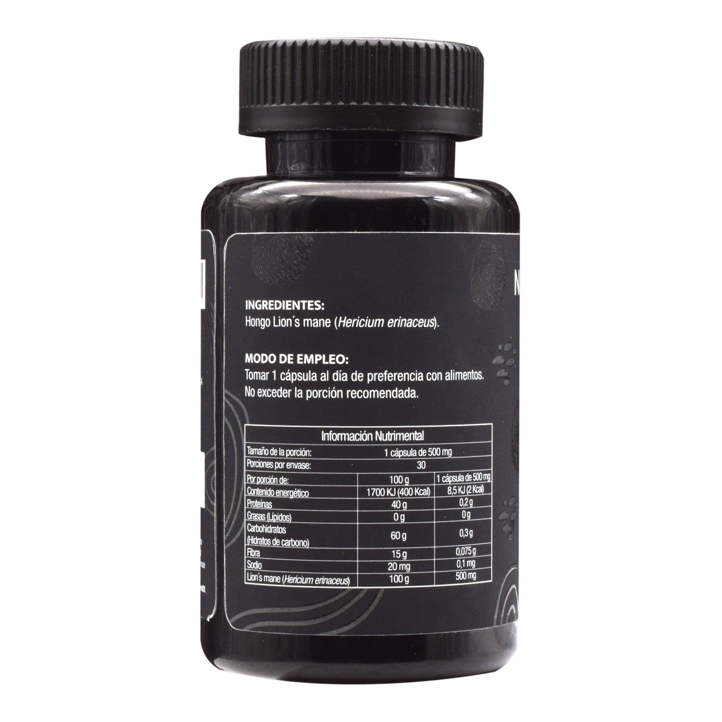 Melena De Leon 30 Cápsulas (NATURAL WISDOM)