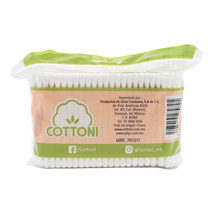 Aplicador De Algodon 300 Pzas (COTTONI)