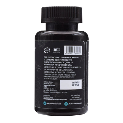 Cola De Pavo 30 Cápsulas (NATURAL WISDOM)